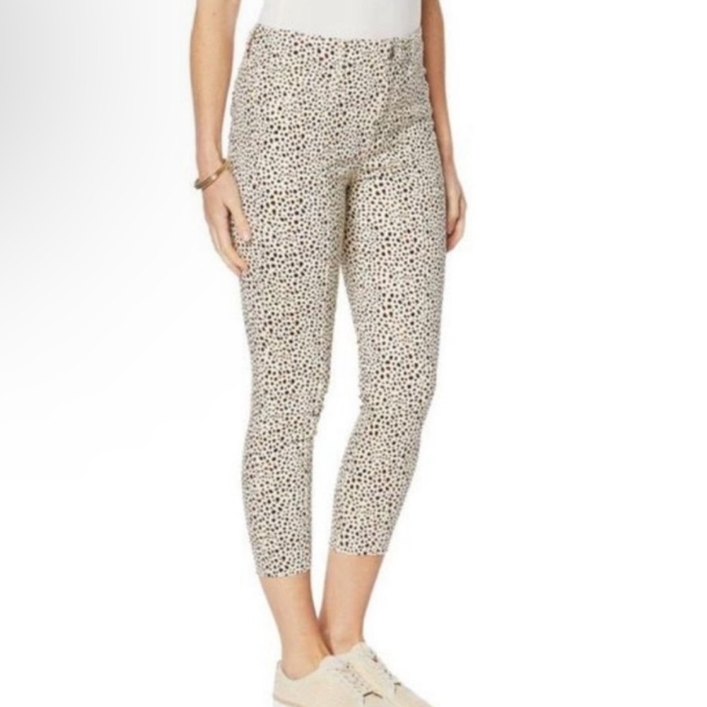 New! SkinnyGirl Jeans. Reagan Seamed Skinny Jeans- Cheetah print. Size 26/2